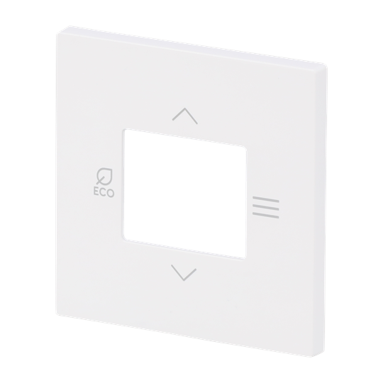 Zentralscheibe für Raumtemperaturregler, mit Symbolik, Busch-art linear®