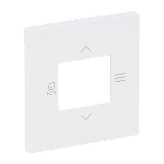 Zentralscheibe für Raumtemperaturregler, mit Symbolik, Busch-art linear®