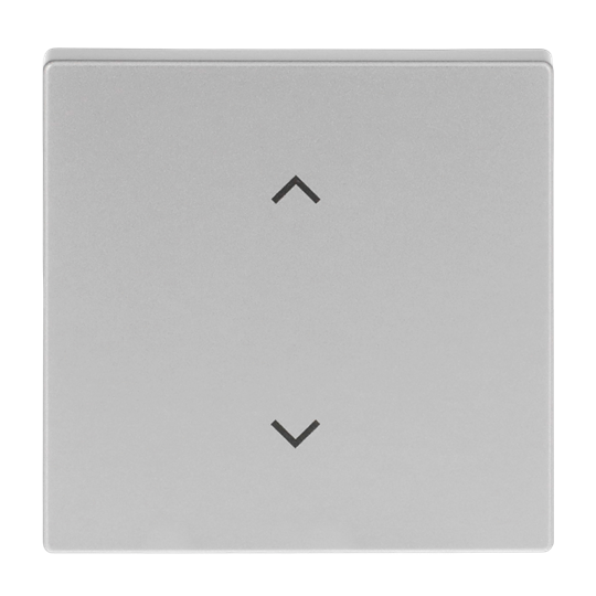 Wippe mit Aufdruck Symbol "Jalousie" für Smart Switch 1-fach alusilber -