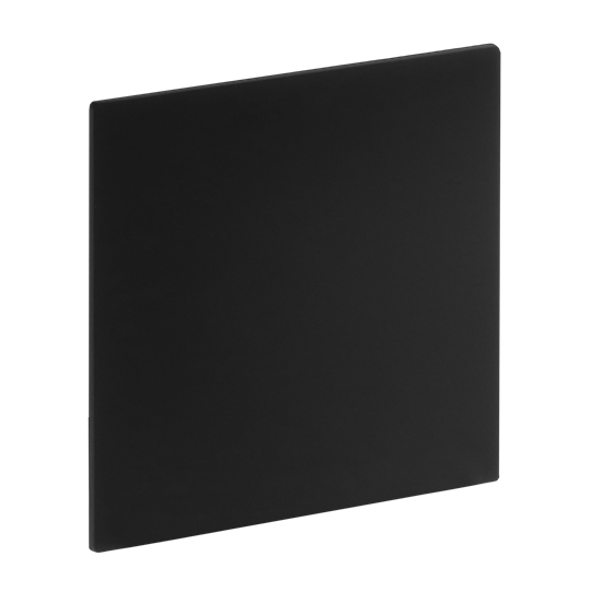 Wippe für Schalter/Taster, 1-fach schwarz matt - Busch-art linear®