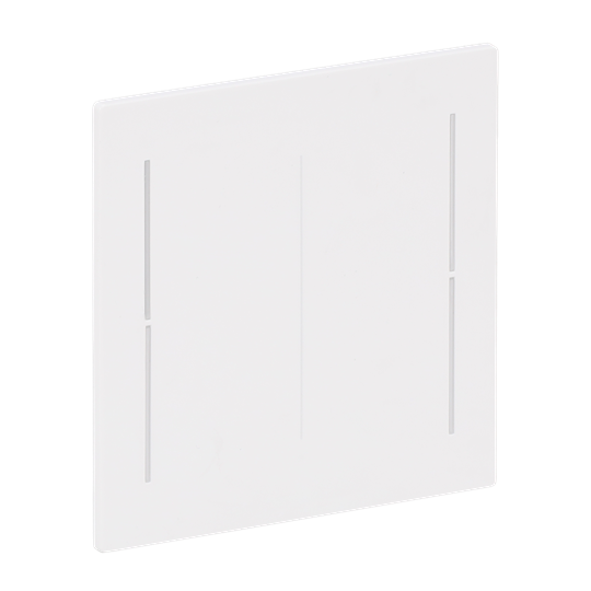 Abdeckung, 2-fach, Busch-art linear®