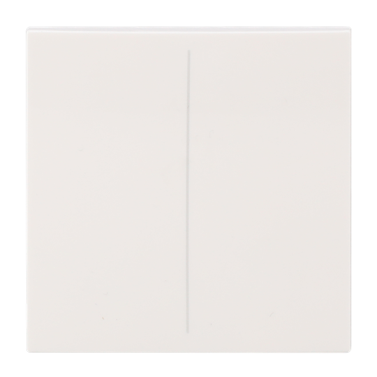 Abdeckung, 2-fach, für Keypad, Busch-balance® SI