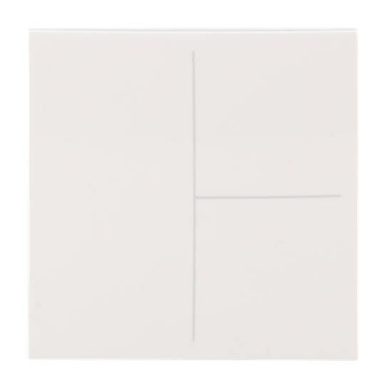 Abdeckung, 3-fach, für Keypad, Busch-balance® SI