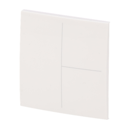 Abdeckung, 3-fach, für Keypad, Busch-balance® SI
