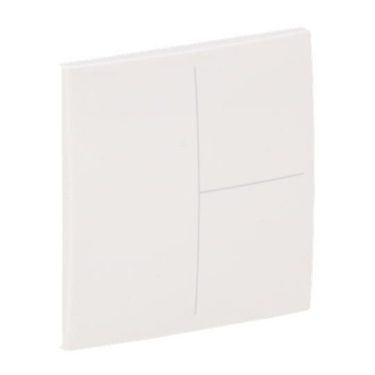 Abdeckung, 3-fach, für Keypad, Busch-balance® SI