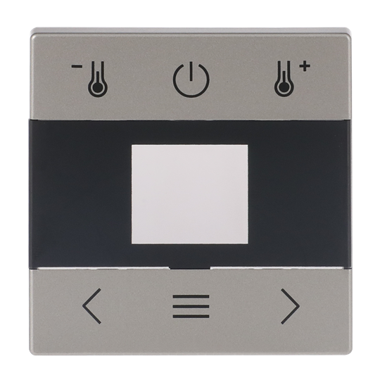 Zentralscheibe für Raumtemperaturregler mit Display Bluetooth