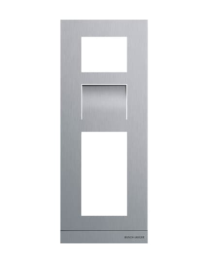 Frontplatte Video 5", aluminium