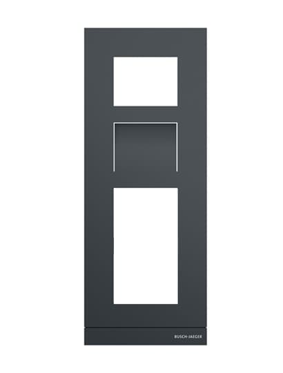 Plaque frontale Vidéo 5", anthracite