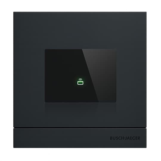 Außenstation mit Transponder, anthrazit