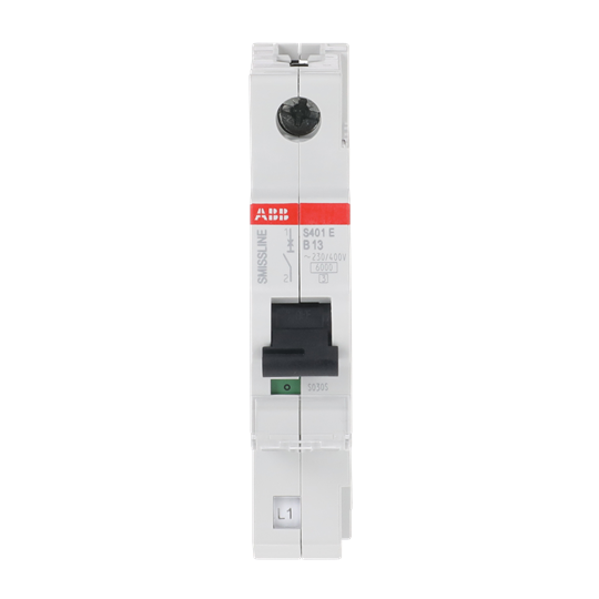 Disjoncteur B-Char., 13 A, 6 kA, 1P, enfichable