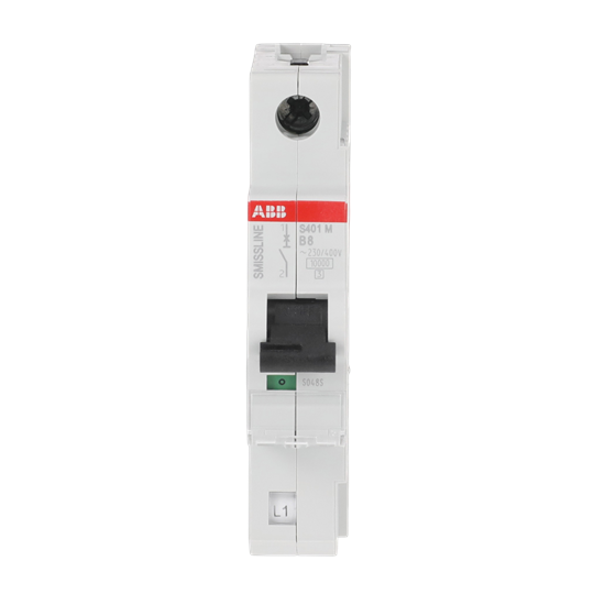Disjoncteur B-Char., 8 A, 10 kA, 1P, enfichable