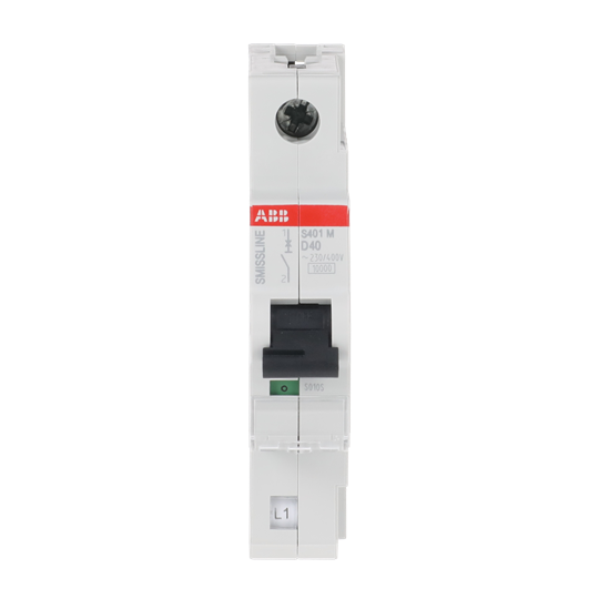 Disjoncteur D-Char., 40 A, 10 kA, 1P, enfichable