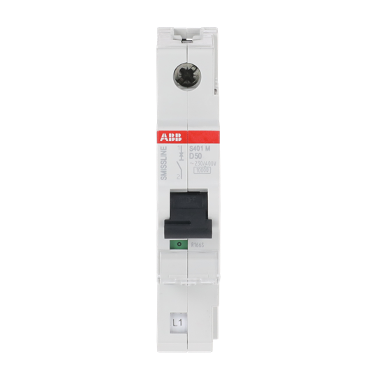 Disjoncteur D-Char., 50 A, 10 kA, 1P, enfichable