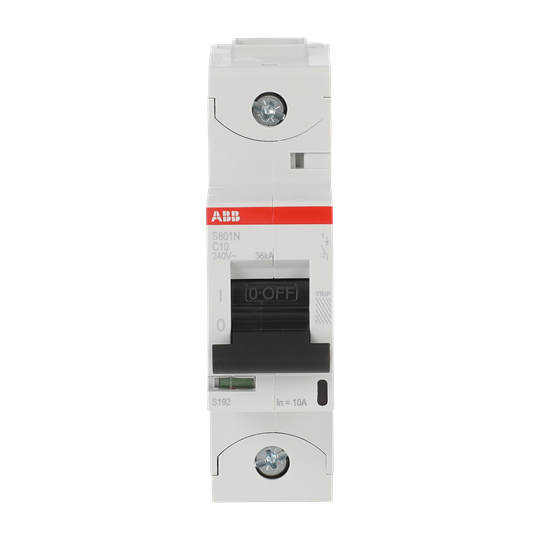 Disjoncteur haute performance, 10A, C, 400 V AC=Icu 36 kA, 690 V AC=Icu 4,5 kA, 1P