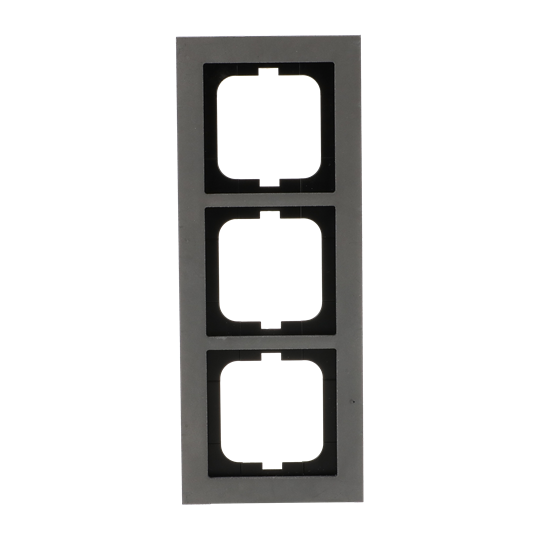 Abdeckrahmen 3-fach betongrau - Busch-axcent® pur