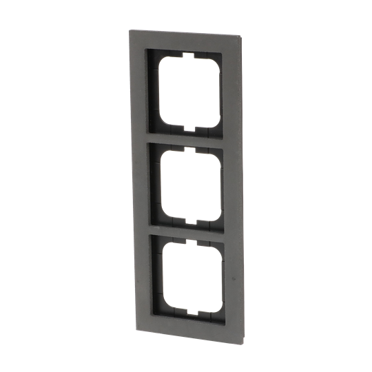 Abdeckrahmen 3-fach betongrau - Busch-axcent® pur