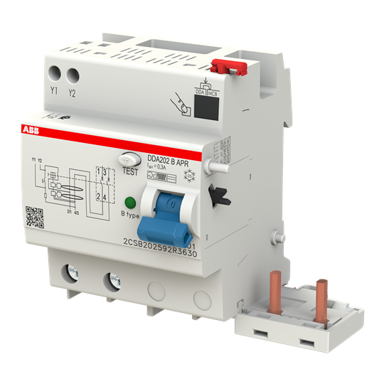 FI-Block für S202/S302 2P, allstromsensitiv, 63A, 300mA