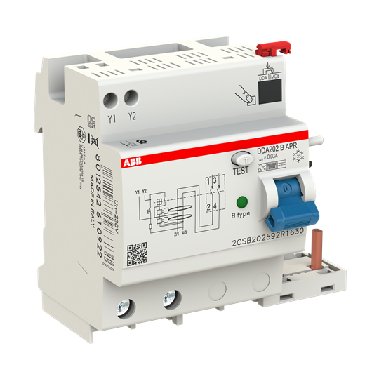 FI-Block für S202/S302 2P, allstromsensitiv, 63A, 30mA