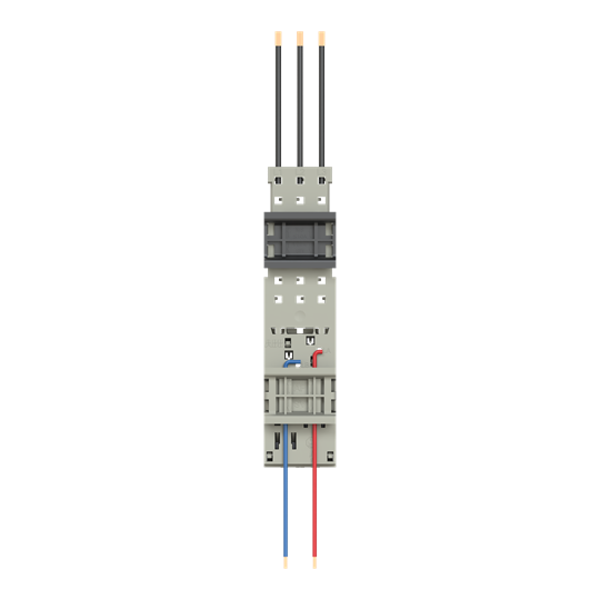 Kombimodul L1, L2, L3, LA, LB mit oben angebrachten Litzen
