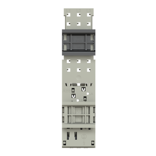 Kombimodul leer ohne Litzen inkl. je 2 DIN Adapter MS/AF unten/oben