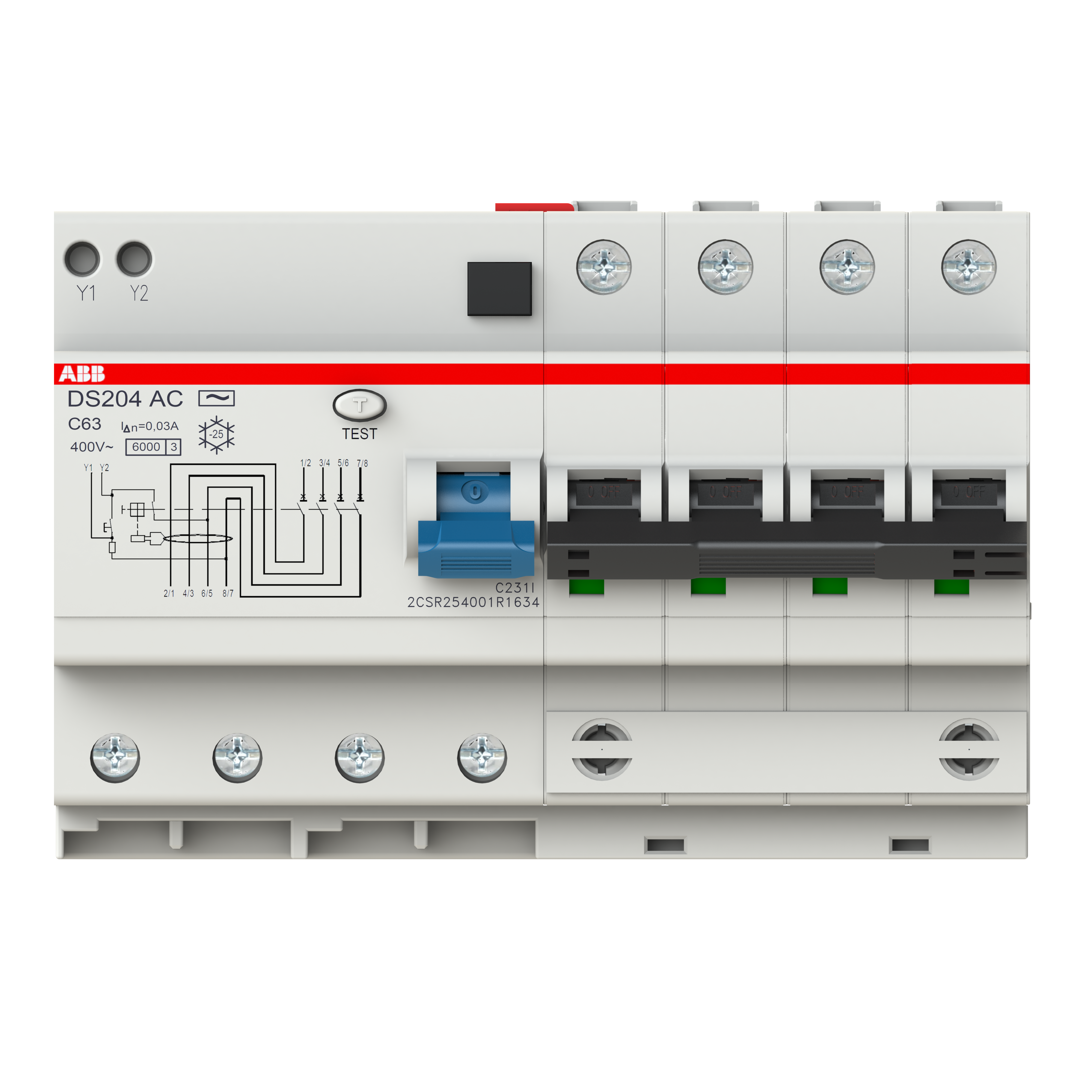 DS204 AC-C63/0.03 | ABB