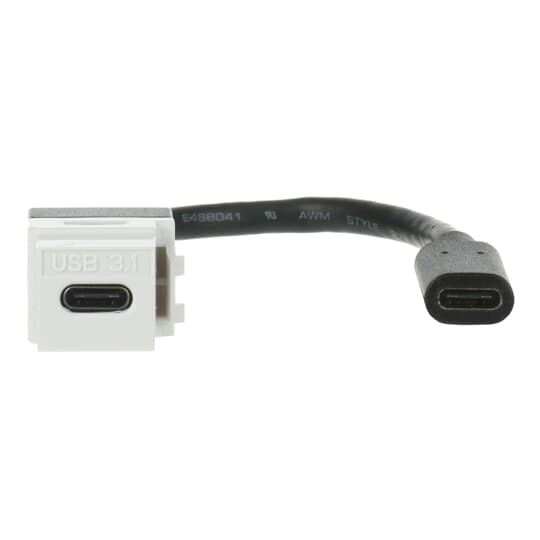 Kabelpeitsche Keystone Modular-Jack-Einsatz, Keystone USB-Stecker Ausführung: