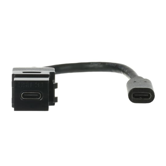 Kabelpeitsche Keystone Modular-Jack-Einsatz, Keystone USB-Stecker Ausführung: