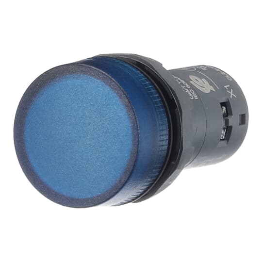 Meldeleuchte blau 24VACDC, mit fest integrierter LED