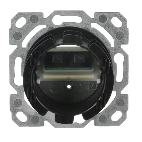 Glasfaser Anschlussdose TAE SC-Duplex-Stecker Ausführung: gerade 2-fach silber