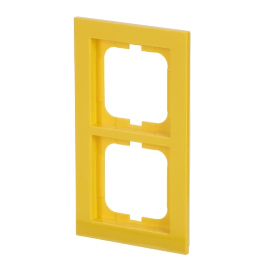 Abdeckrahmen 2-fach gelb - Busch-axcent®