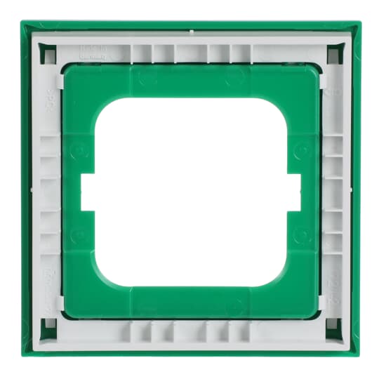 Abdeckrahmen 1-fach grün - Busch-axcent®