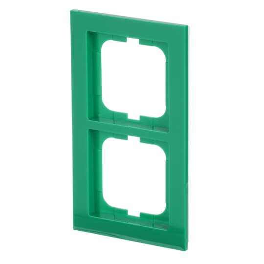 Abdeckrahmen 2-fach grün - Busch-axcent®