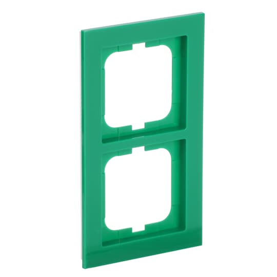 Abdeckrahmen 2-fach grün - Busch-axcent®