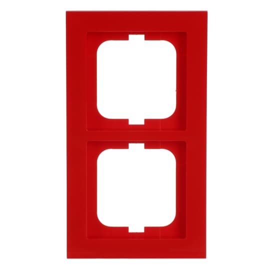 Abdeckrahmen 2-fach rot - Busch-axcent®