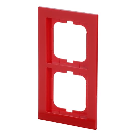 Abdeckrahmen 2-fach rot - Busch-axcent®