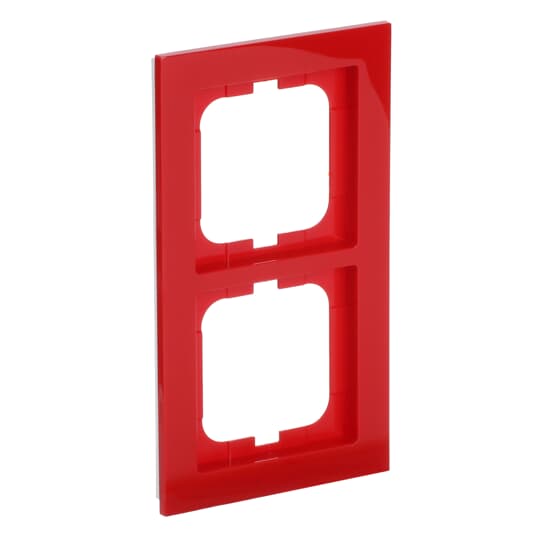 Abdeckrahmen 2-fach rot - Busch-axcent®