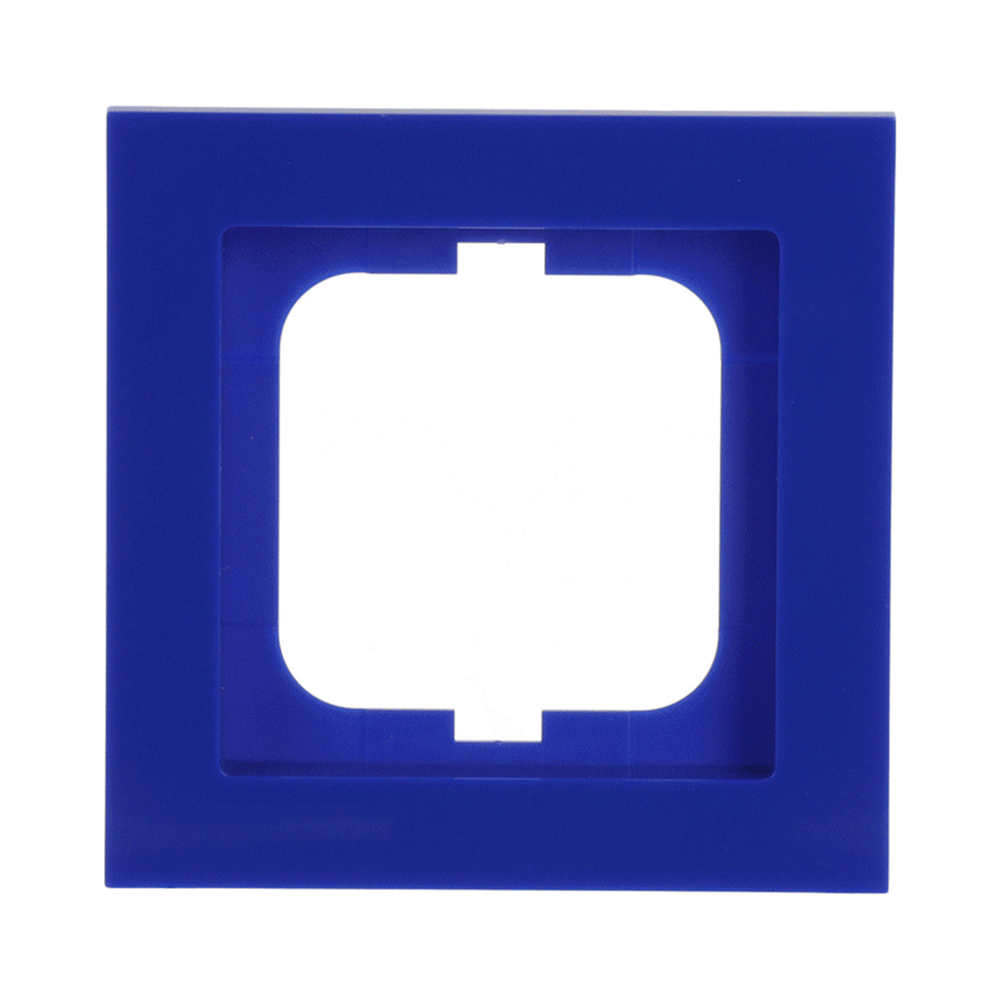 Abdeckrahmen 1-fach blau - Busch-axcent®