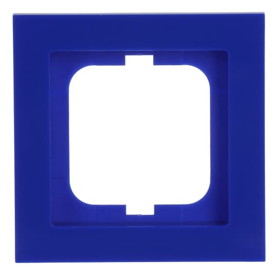 Abdeckrahmen 1-fach blau - Busch-axcent®