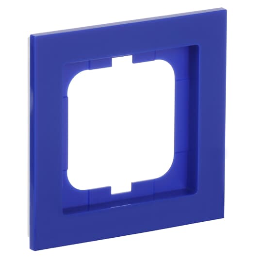 Abdeckrahmen 1-fach blau - Busch-axcent®