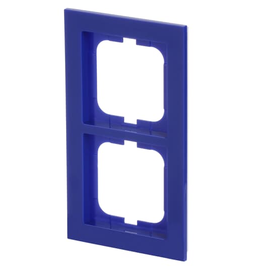 Abdeckrahmen 2-fach blau - Busch-axcent®