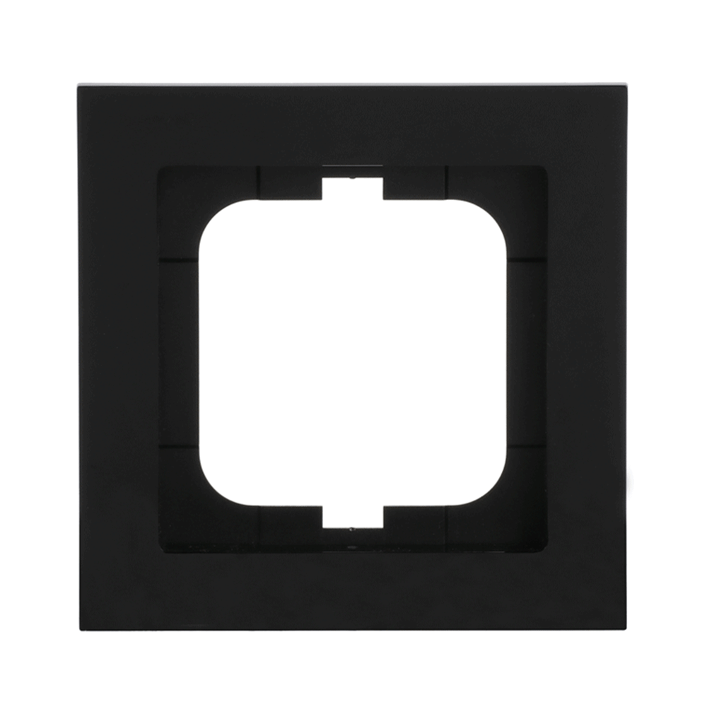 Abdeckrahmen 1-fach schwarz - Busch-axcent®