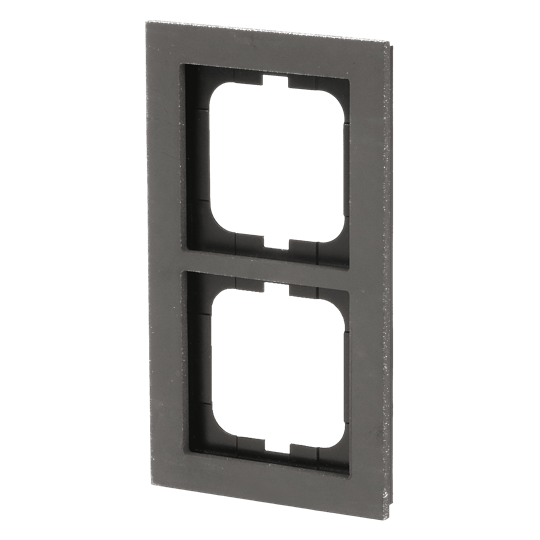 Abdeckrahmen 2-fach betongrau - Busch-axcent® pur