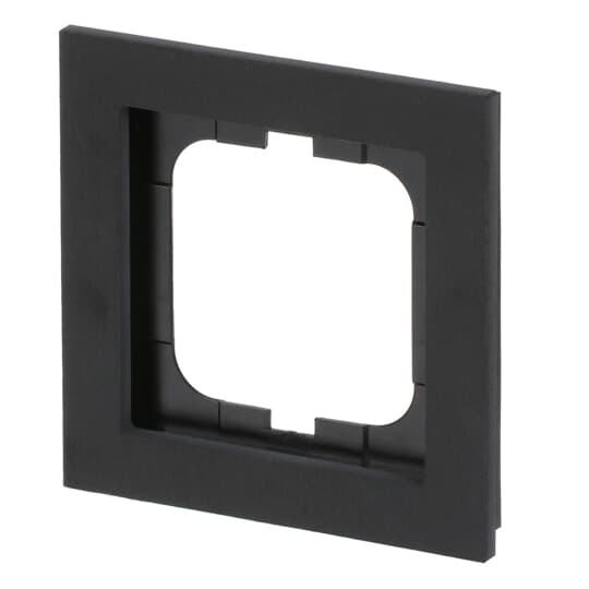 Abdeckrahmen 1-fach schiefergrau - Busch-axcent® pur