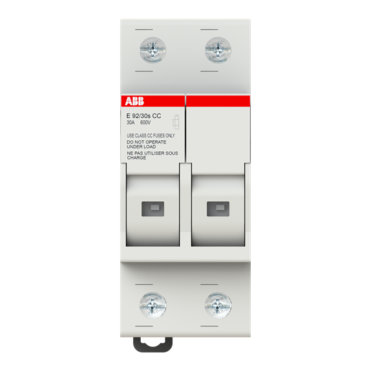 Support de fusibles 2P, In=30A avec indication de rupture de fusible