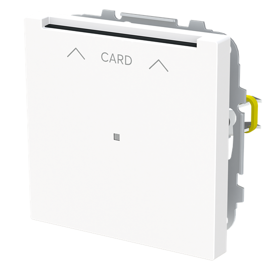 Cardschalter-Einsatz mit Zentralscheibe Symbol "Pfeile", CARD mit transparenter