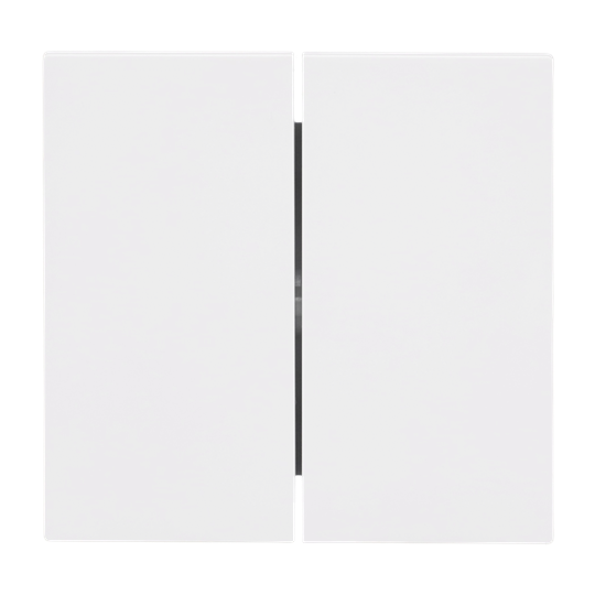 Wippe für Schalter/Taster, 2-fach studioweiß - Busch-art linear®