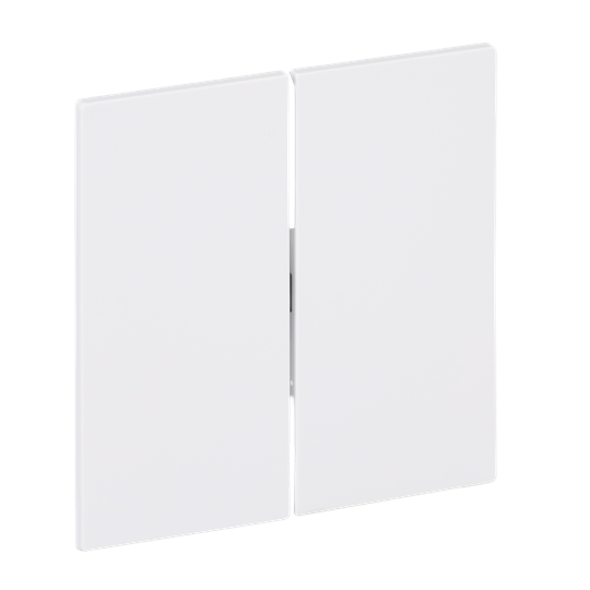 Wippe für Schalter/Taster, 2-fach studioweiß - Busch-art linear®