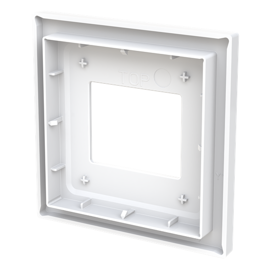 Zentralscheibe für Raumtemperaturregler, mit Symbolik, Busch-art linear®