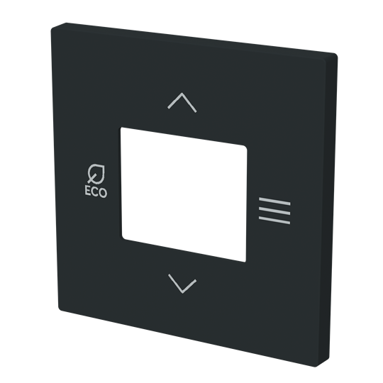 Zentralscheibe für Raumtemperaturregler, mit Symbolik, Busch-art linear®