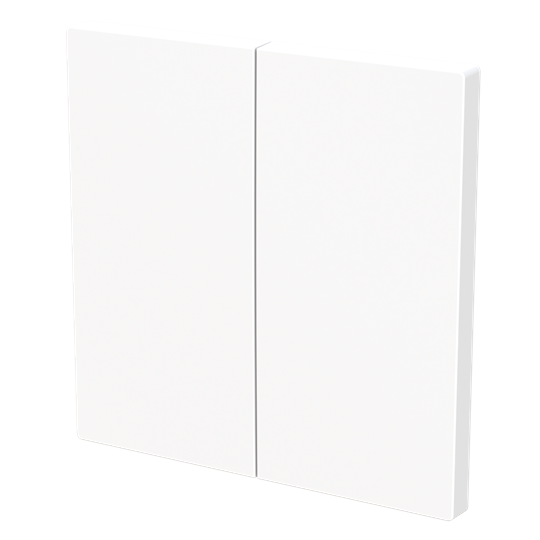 Wippe für Smart Switch 2-fach studioweiß matt - Busch-art linear®